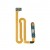 Fingerprint Sensor Flex Cable For Samsung Galaxy A12 Black By - Maxbhi Com
