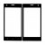 Replacement Front Glass For Itel It1506 Black By - Maxbhi Com