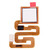 Fingerprint Sensor Flex Cable For Xiaomi Redmi 3x Silver By - Maxbhi Com