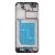 Lcd Frame Middle Chassis For Motorola Moto E6 Play White By - Maxbhi Com