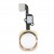 Home Button Complete For Apple Iphone 6s Gold By - Maxbhi Com