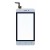 Touch Screen Digitizer For Intex Aqua 4g Strong White By - Maxbhi Com