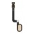 Fingerprint Sensor Flex Cable For Moto G5s White By - Maxbhi Com