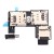 Mmc With Sim Card Reader For Motorola Moto G2 Dual Sim By - Maxbhi Com