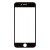 Replacement Front Glass For Apple Iphone 8 Black By - Maxbhi Com
