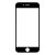 Replacement Front Glass For Apple Iphone 8 256gb Black By - Maxbhi Com