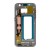 Lcd Frame Middle Chassis For Samsung Galaxy S7 64gb Black By - Maxbhi Com