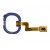 Fingerprint Sensor Flex Cable For Samsung Galaxy A21s Blue By - Maxbhi Com