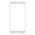Replacement Front Glass For Meizu 15 White By - Maxbhi Com