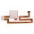 Fingerprint Sensor Flex Cable For Xiaomi Mi Max 32gb Gold By - Maxbhi Com