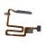 Fingerprint Sensor Flex Cable For Realme C35 White By - Maxbhi Com