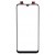 Replacement Front Glass For Xiaomi Mi A3 Black By - Maxbhi Com