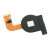 Fingerprint Sensor Flex Cable For Blu X5 Black By - Maxbhi Com
