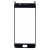 Replacement Front Glass For Panasonic Eluga A3 Black By - Maxbhi Com
