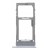 Sim Card Holder Tray For Samsung Galaxy Note 10 Lite White - Maxbhi Com