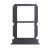 Sim Card Holder Tray For Oneplus 5t Black - Maxbhi Com