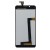 Lcd With Touch Screen For Intex Aqua Craze Ii Grey By - Maxbhi Com
