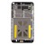 Lcd Frame Middle Chassis For Asus Fonepad 7 Fe375cxg White By - Maxbhi Com