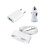 3 in 1 Charging Kit for Acer Liquid Z5 Duo with USB Wall Charger, Car Charger & USB Data Cable
