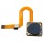 Fingerprint Sensor Flex Cable For Blu Studio Mega 2018 Black By - Maxbhi Com