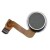 Fingerprint Sensor Flex Cable For Homtom Ht37 Grey By - Maxbhi Com