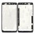 Lcd Frame Middle Chassis For Motorola Droid Vanquish Black By - Maxbhi Com