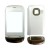 Housing For Nokia C202 Touch And Type Golden White - Maxbhi Com