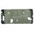 Lcd Frame Middle Chassis For Blackview Bv4900 Black By - Maxbhi Com