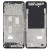 Lcd Frame Middle Chassis For Vivo Y35 2022 Black By - Maxbhi Com