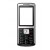 Full Body Housing For Tecno T570 Solar Black Silver - Maxbhi Com