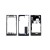 Full Body Housing For Motorola Droid 2 Global A956 White - Maxbhi Com
