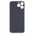 Back Panel Cover For Apple Iphone 14 Pro Max Black - Maxbhi Com