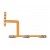 Power Button Flex Cable For Tecno Camon 17 Global Cg6 On Off Flex Pcb By - Maxbhi Com