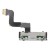 Home Button Complete For Blackberry Key2 Silver By - Maxbhi Com