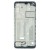 Lcd Frame Middle Chassis For Motorola Moto G8 Black By - Maxbhi Com