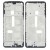Lcd Frame Middle Chassis For Realme Q2 Black By - Maxbhi Com