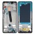 Lcd Frame Middle Chassis For Xiaomi Redmi K40 Pro Plus Blue By - Maxbhi Com