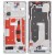 Lcd Frame Middle Chassis For Honor 60 Pink By - Maxbhi Com