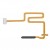 Fingerprint Sensor Flex Cable For Oppo A36 Black By - Maxbhi Com