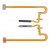 Fingerprint Sensor Flex Cable For Oppo A17 White By - Maxbhi Com