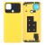 Back Panel Cover For Xiaomi Poco C40 Yellow - Maxbhi Com