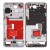 Lcd Frame Middle Chassis For Huawei P40 4g White By - Maxbhi Com