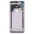 Back Panel Cover For Asus Zenfone Max Plus M2 Zb634kl Silver - Maxbhi Com