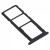 Sim Card Holder Tray For Huawei Y6 2019 Black - Maxbhi Com