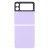 Back Panel Cover For Samsung Galaxy Z Flip 3 Purple - Maxbhi Com