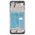 Lcd Frame Middle Chassis For Motorola Moto G52 Black By - Maxbhi Com