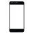 Replacement Front Glass For Lava Z70 Black By - Maxbhi Com