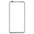 Replacement Front Glass For Vivo V15 Pro Black By - Maxbhi Com
