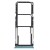 Sim Card Holder Tray For Xiaomi Redmi Note 9 Pro Max Blue - Maxbhi Com