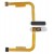Fingerprint Sensor Flex Cable For Doogee S61 Black By - Maxbhi Com